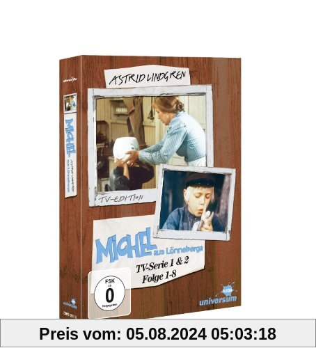 Michel aus Lönneberga - TV-Serie 1& 2, Folge 01-08 [2 DVDs] von Olle Hellbom