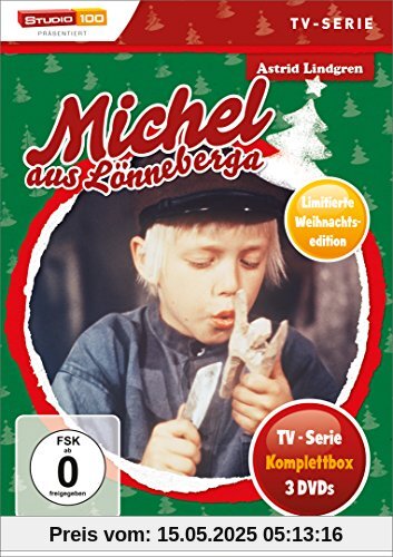 Michel  aus Lönneberga - TV-Serien-Box - Christmas Limited Edition [3 DVDs] von Olle Hellbom