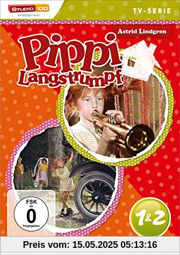 Pippi Langstrumpf - TV-Serie, DVD 1 & 2 Pippi Langstrumpf - TV-Serie, DVD 1 & 2 von Olle Hellbom