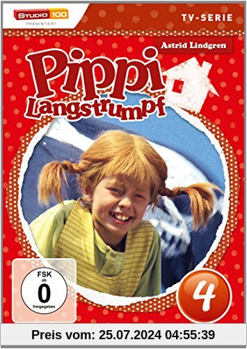 Pippi Langstrumpf - TV-Serie, DVD 4 von Olle Hellbom