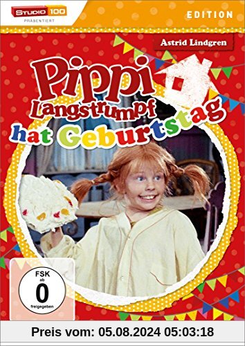 Pippi Langstrumpf hat Geburtstag von Olle Hellbom