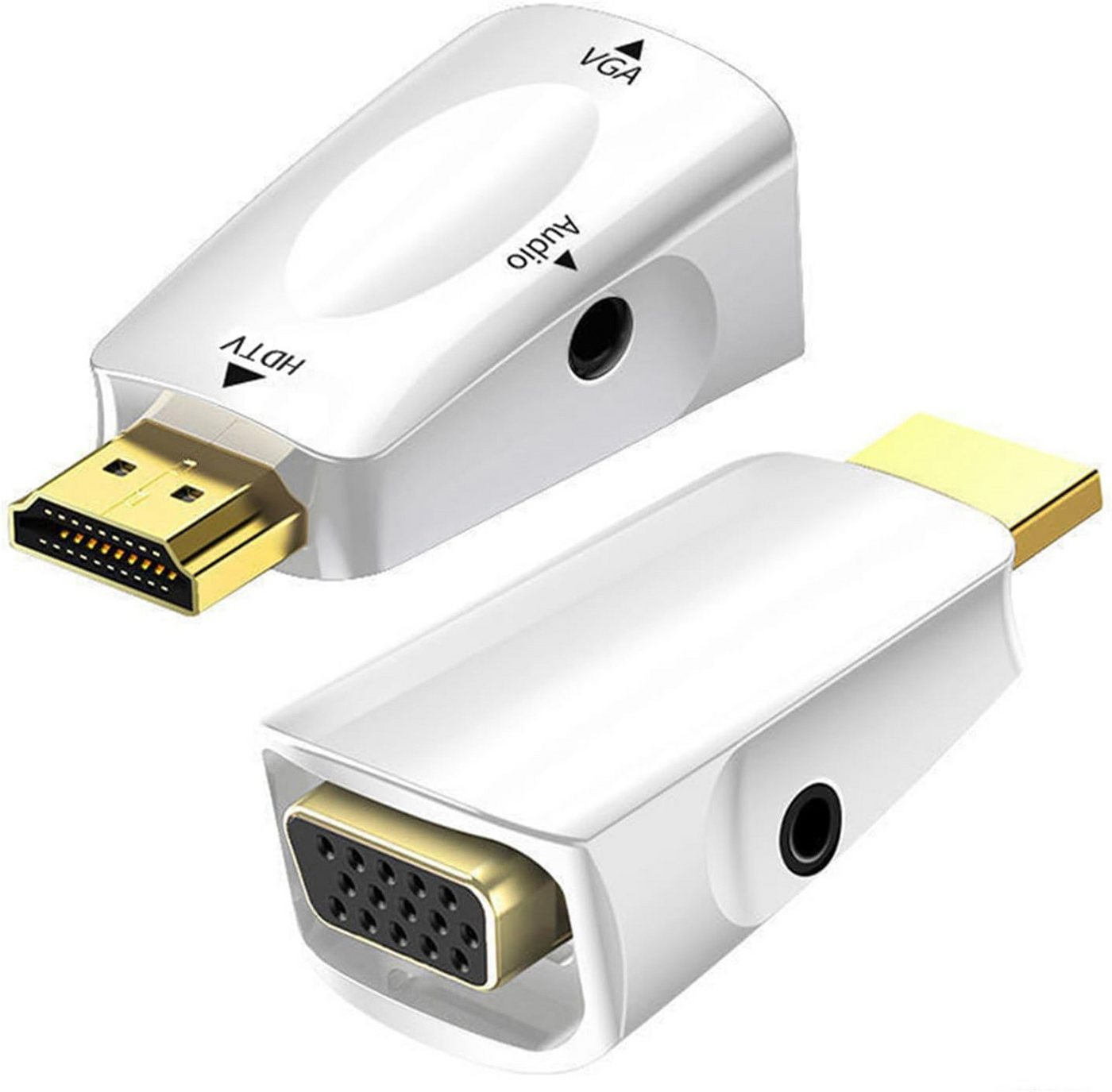 Olotos HDMI Auf zu VGA Stecker HD 1080p Konverter AUX Audio Video Kabel HDMI-Adapter Olotos HDMI Auf zu VGA Stecker HD 1080p Konverter AUX Audio Video Kabel HDMI-Adapter von Olotos