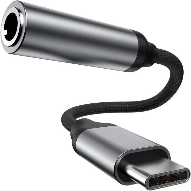 Olotos USB C auf Aux Typ C zu 3,5mm Klinke Adapter Kabel Klinkenkabel Handy Audio-Adapter von Olotos