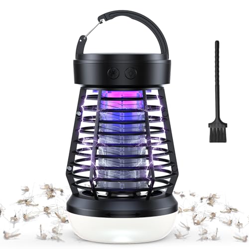 Olubfd Insektenvernichter Elektrisch, 2000V Mückenlampe Mit LED-Licht, Wasserdicht USB Insektenvernichter Tragbare Fliegenfallen für Schlafzimmer, Wohnzimmer Büro, Küche und Camping Olubfd Insektenvernichter Elektrisch, 2000V Mückenlampe Mit LED-Licht, Wasserdicht USB Insektenvernichter Tragbare Fliegenfallen für Schlafzimmer, Wohnzimmer Büro, Küche und Camping von Olubfdh