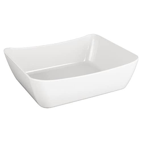 Kristallon Curve Crock 1/2 White von Olympia