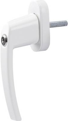 OLYMPIA FENSTERGRIFF MIT SCHLOSS FGS100 5985 weiss (5985) von Olympia