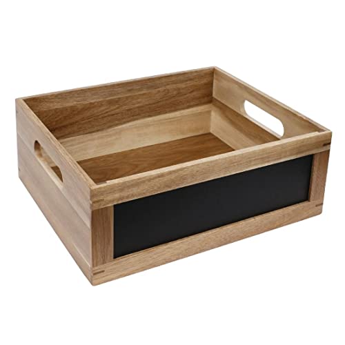 Olympia Display Crate with Chalkboard Side 1/2 GN - 325x265x120mm von Olympia