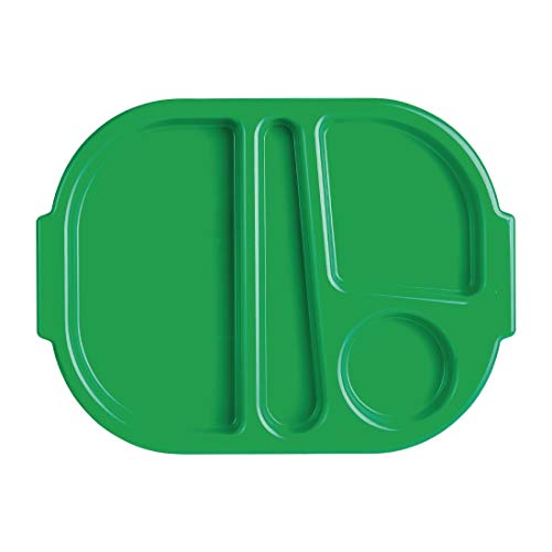 Olympia Kristallon Lebensmittelfach Tablett Klein Grün (10er Pack) von Olympia