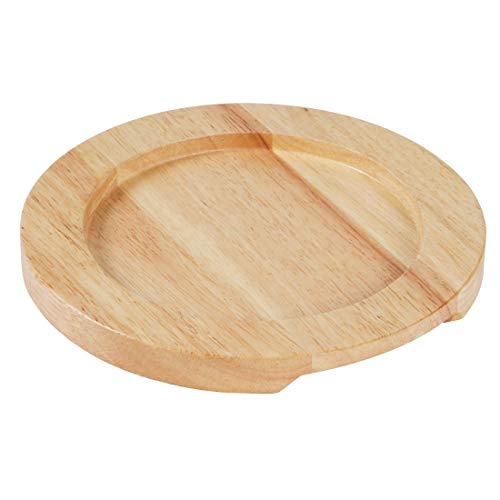 Olympia Light Wooden Base for GJ554 Cast Iron Round Eared Dish von Olympia