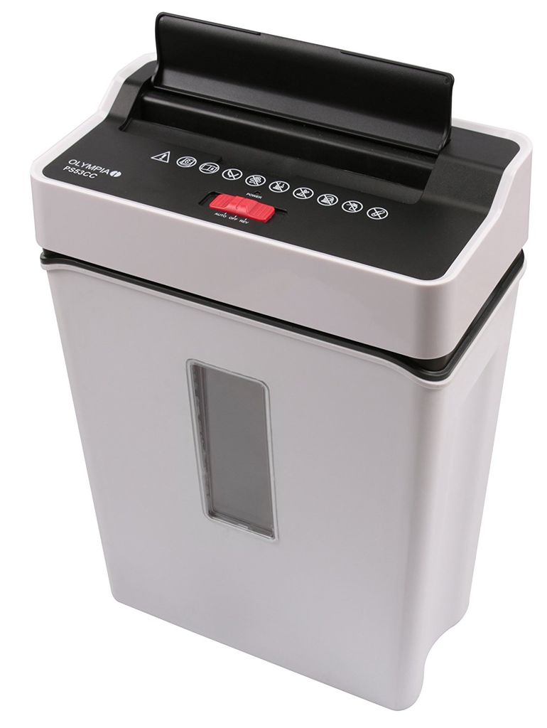Olympia PS 53 CC Aktenvernichter weiss (2709) von Olympia