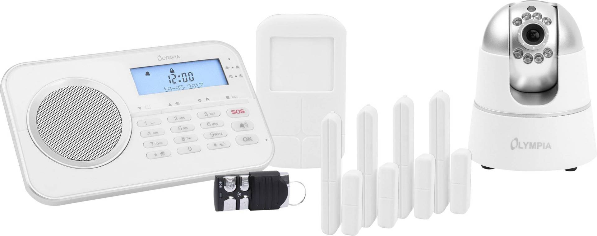 Olympia Protect 9881 GSM Alarmsystem, Weiss Olympia Protect 9881 GSM Alarmsystem, Weiss von Olympia