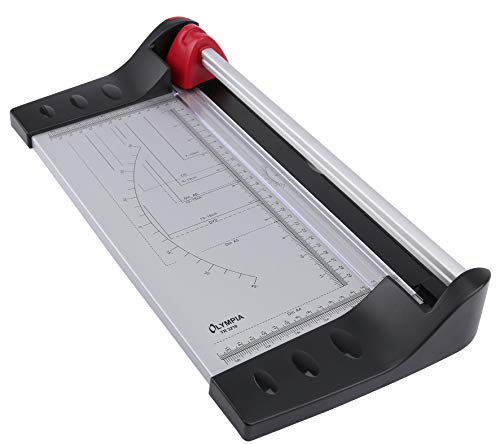 Olympia TR 3210 Rollenschneider A4 bis zu 10 Blatt Solide Metallplatte als Papierauflage Olympia TR 3210 Rollenschneider A4 bis zu 10 Blatt Solide Metallplatte als Papierauflage von Olympia