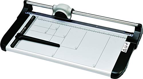 Olympia TR 4815 Rollenschneider (mit Schneidelineal, DIN A3, 20 Blatt, Positionierhilfe, Schneidemaschine für Papier, Karten und Fotos, Papierschneidemaschine aus Metall) von Olympia