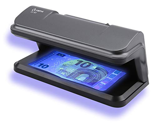 Olympia UV 587 Geldscheinprüfer - USB Prüfgerät / Lampe mit UV LED zur Überprüfung von Geldscheinen, Falschgeld, Kreditkarten und Ausweisen von Olympia