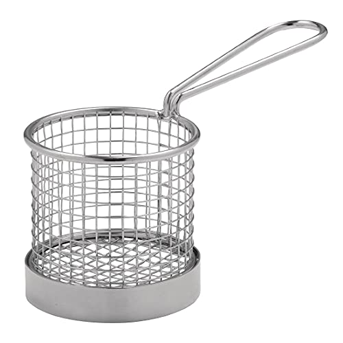 Presentation Basket with handle - 80dia x 80mm H von Olympia