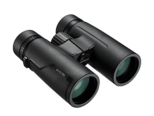 Olympus 8x42 PRO binoculars, bright, high contrast, robust, waterproof, fog-free, slim, simple design - ideal for travel, hiking, sports and nature observation even at close range von Olympus