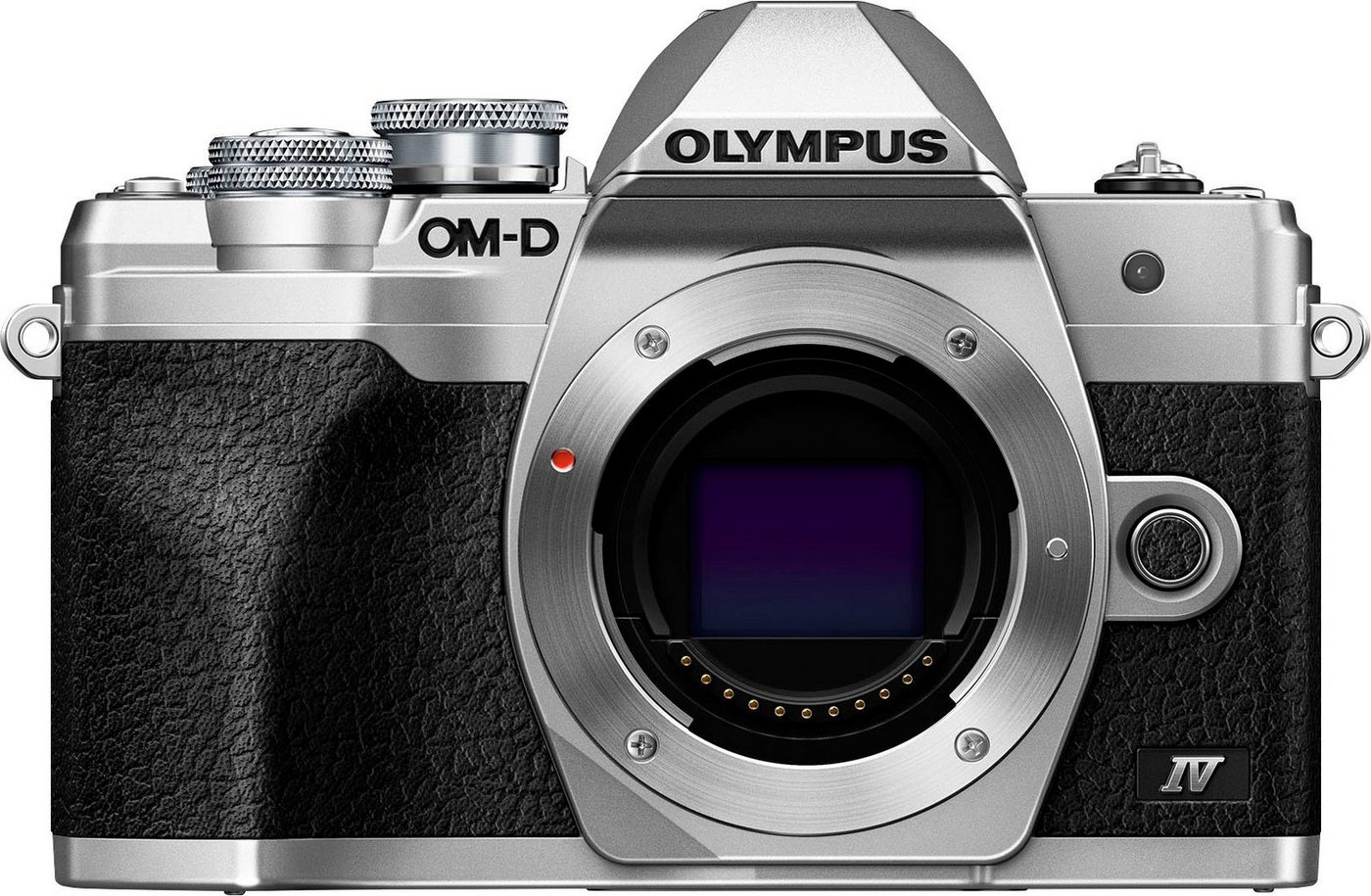 Olympus E-M10 Mark IV Systemkamera-Body (20,3 MP, Bluetooth, WLAN (WiFi), +BLS-50, F-5AC USB-AC Adapter, USB cable, Shoulder Strap) von Olympus