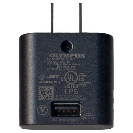 Olympus E0414637 AC-Adapter F-2AC für Ladegeräte in schwarz Olympus E0414637 AC-Adapter F-2AC für Ladegeräte in schwarz von Olympus