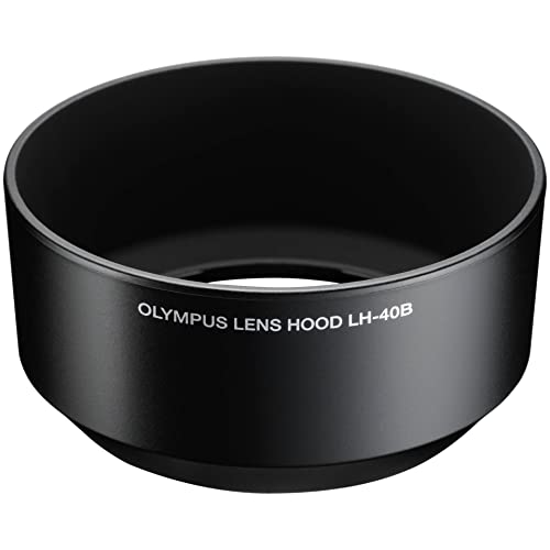 Olympus LH-40B Gegenlichtblende (geeignet für MFT 45 mm) schwarz von Olympus