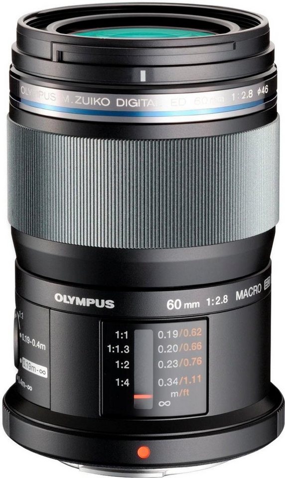 Olympus M.ZUIKO DIGITAL ED 60 mm Makroobjektiv, (passend für Olympus & OM SYSTEM MFT Kameras) Olympus M.ZUIKO DIGITAL ED 60 mm Makroobjektiv, (passend für Olympus & OM SYSTEM MFT Kameras) von Olympus