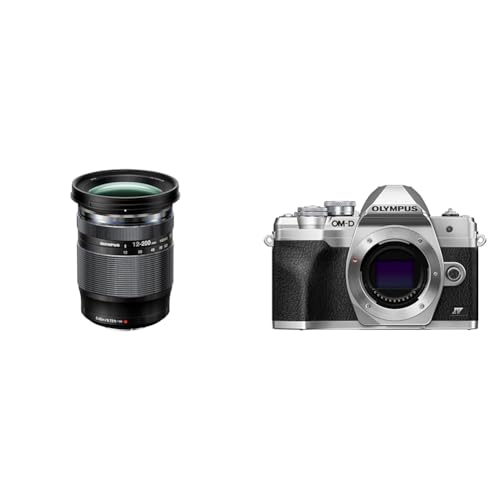Olympus M.Zuiko Digital ED 12-200mm F3.5-6.3 Objektiv, Universalzoom & OM-D E-M10 Mark IV Micro-Four-Thirds-Systemkamera, 20 MP Sensor Olympus M.Zuiko Digital ED 12-200mm F3.5-6.3 Objektiv, Universalzoom & OM-D E-M10 Mark IV Micro-Four-Thirds-Systemkamera, 20 MP Sensor von Olympus