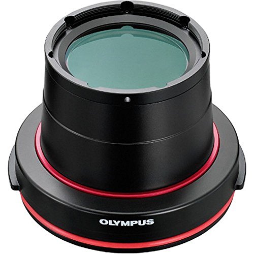 Olympus PPO-EP03 Unterwasser-Objektiv-Anschluss für PT-EP14 (E-M1 Mark II) schwarz von Olympus