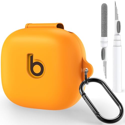 Olytop Schutzhülle für Beats Powerbeats Pro 2 mit Reinigungsset 2025, weiche Silikonhülle für Powerbeat Pro2, Schutzhülle mit Schlüsselanhänger, Reinigungsstift für Beat PowerBeat Ohrstöpsel, Electric Olytop Schutzhülle für Beats Powerbeats Pro 2 mit Reinigungsset 2025, weiche Silikonhülle für Powerbeat Pro2, Schutzhülle mit Schlüsselanhänger, Reinigungsstift für Beat PowerBeat Ohrstöpsel, Electric von Olytop