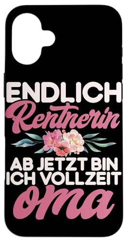 Endlich Rentnerin Ab Jezt Bin Ich Vollzeit Oma Rente Hülle für iPhone 16 Plus Endlich Rentnerin Ab Jezt Bin Ich Vollzeit Oma Rente Hülle für iPhone 16 Plus von Oma Ruhestand Großmutter Großeltern Rente Geschenk