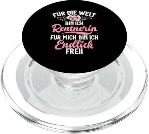 Für Die Welt Bin Ich Rentnerin Für Mich Bin Ich Endlich Frei PopSockets PopGrip für MagSafe Für Die Welt Bin Ich Rentnerin Für Mich Bin Ich Endlich Frei PopSockets PopGrip für MagSafe von Oma Ruhestand Großmutter Großeltern Rente Geschenk