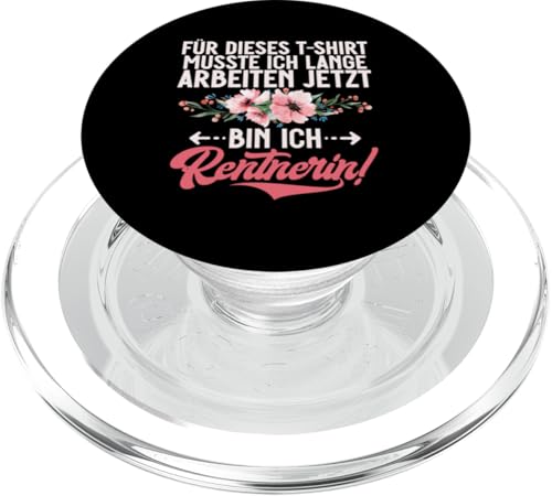 Für Dieses T-Shirt Musste Ich Lange Arbeiten Rentnerin PopSockets PopGrip für MagSafe Für Dieses T-Shirt Musste Ich Lange Arbeiten Rentnerin PopSockets PopGrip für MagSafe von Oma Ruhestand Großmutter Großeltern Rente Geschenk