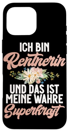 Ich Bin Rentnerin Und Das Ist Meine Wahre Superkraft Hülle für iPhone 16 Pro Max Ich Bin Rentnerin Und Das Ist Meine Wahre Superkraft Hülle für iPhone 16 Pro Max von Oma Ruhestand Großmutter Großeltern Rente Geschenk