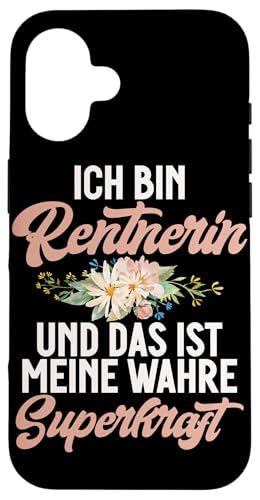 Ich Bin Rentnerin Und Das Ist Meine Wahre Superkraft Hülle für iPhone 16 Ich Bin Rentnerin Und Das Ist Meine Wahre Superkraft Hülle für iPhone 16 von Oma Ruhestand Großmutter Großeltern Rente Geschenk