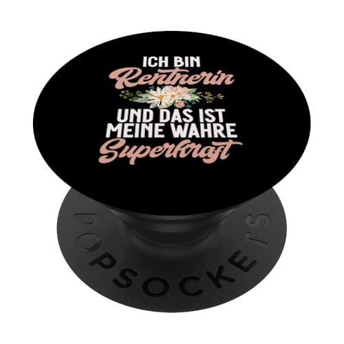 Ich Bin Rentnerin Und Das Ist Meine Wahre Superkraft PopSockets Klebender PopGrip Ich Bin Rentnerin Und Das Ist Meine Wahre Superkraft PopSockets Klebender PopGrip von Oma Ruhestand Großmutter Großeltern Rente Geschenk