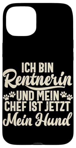 Ich Bin Rentnerin Und Mein Chef Ist Jetzt Mein Hund Rente Hülle für iPhone 15 Plus Ich Bin Rentnerin Und Mein Chef Ist Jetzt Mein Hund Rente Hülle für iPhone 15 Plus von Oma Ruhestand Großmutter Großeltern Rente Geschenk