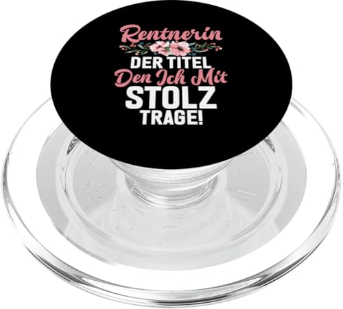Rentnerin Der Titel Den Ich Mit Stolz Trage Rente Pension PopSockets PopGrip für MagSafe Rentnerin Der Titel Den Ich Mit Stolz Trage Rente Pension PopSockets PopGrip für MagSafe von Oma Ruhestand Großmutter Großeltern Rente Geschenk