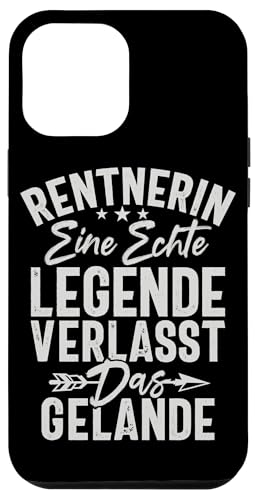 Rentnerin Eine Echte Legende Verlasst Das Gelande Pension Hülle für iPhone 12 Pro Max von Oma Ruhestand Großmutter Großeltern Rente Geschenk