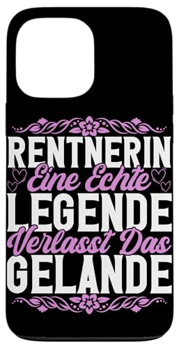 Rentnerin Eine Echte Legende Verlasst Das Gelande Pension Hülle für iPhone 13 Pro Max Rentnerin Eine Echte Legende Verlasst Das Gelande Pension Hülle für iPhone 13 Pro Max von Oma Ruhestand Großmutter Großeltern Rente Geschenk