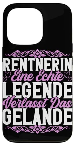 Rentnerin Eine Echte Legende Verlasst Das Gelande Pension Hülle für iPhone 13 Pro von Oma Ruhestand Großmutter Großeltern Rente Geschenk