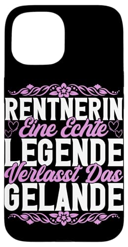 Rentnerin Eine Echte Legende Verlasst Das Gelande Pension Hülle für iPhone 15 Rentnerin Eine Echte Legende Verlasst Das Gelande Pension Hülle für iPhone 15 von Oma Ruhestand Großmutter Großeltern Rente Geschenk