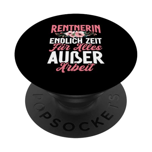 Rentnerin Endlich Zeit Für Alles Außer Arbeit Rentner PopSockets Klebender PopGrip Rentnerin Endlich Zeit Für Alles Außer Arbeit Rentner PopSockets Klebender PopGrip von Oma Ruhestand Großmutter Großeltern Rente Geschenk