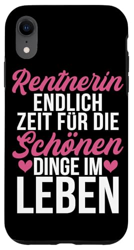 Rentnerin Endlich Zeit Für Die Schönen Dinge Im Leben Hülle für iPhone XR Rentnerin Endlich Zeit Für Die Schönen Dinge Im Leben Hülle für iPhone XR von Oma Ruhestand Großmutter Großeltern Rente Geschenk