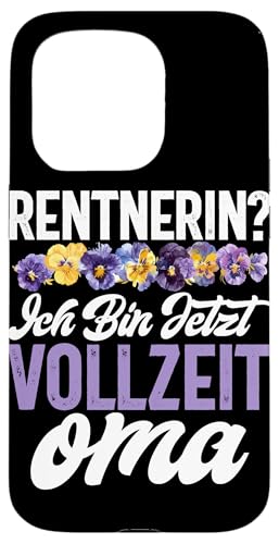 Rentnerin Ich Bin Jetzt Vollzeit Oma Pensionierte Großeltern Hülle für iPhone 15 Pro Rentnerin Ich Bin Jetzt Vollzeit Oma Pensionierte Großeltern Hülle für iPhone 15 Pro von Oma Ruhestand Großmutter Großeltern Rente Geschenk