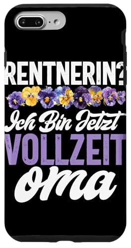 Rentnerin Ich Bin Jetzt Vollzeit Oma Pensionierte Großeltern Hülle für iPhone 7 Plus/8 Plus Rentnerin Ich Bin Jetzt Vollzeit Oma Pensionierte Großeltern Hülle für iPhone 7 Plus/8 Plus von Oma Ruhestand Großmutter Großeltern Rente Geschenk