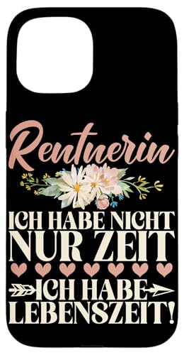 Rentnerin Ich Habe Nicht Nur Zeit Ich Habe Lebenszeit Hülle für iPhone 15 Rentnerin Ich Habe Nicht Nur Zeit Ich Habe Lebenszeit Hülle für iPhone 15 von Oma Ruhestand Großmutter Großeltern Rente Geschenk