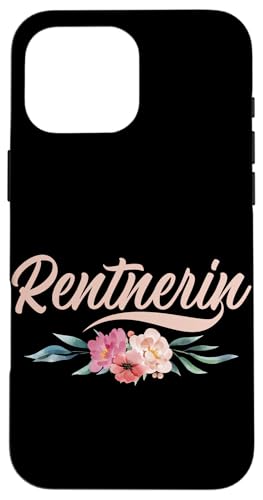 Rentnerin Rente Oma Pensionär Pensionierte Großeltern Hülle für iPhone 16 Pro Max von Oma Ruhestand Großmutter Großeltern Rente Geschenk