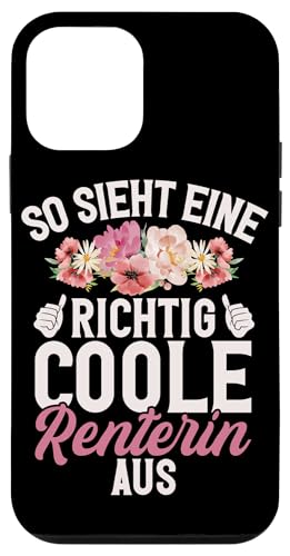 So Sieht Eine Richtig Coole Rentnerin Aus Rente Pension Hülle für iPhone 12 mini von Oma Ruhestand Großmutter Großeltern Rente Geschenk