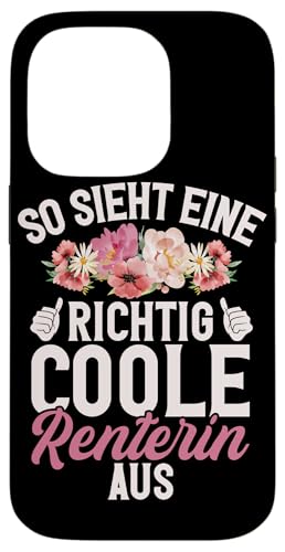 So Sieht Eine Richtig Coole Rentnerin Aus Rente Pension Hülle für iPhone 14 Pro von Oma Ruhestand Großmutter Großeltern Rente Geschenk