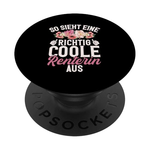 So Sieht Eine Richtig Coole Rentnerin Aus Rente Pension PopSockets Klebender PopGrip So Sieht Eine Richtig Coole Rentnerin Aus Rente Pension PopSockets Klebender PopGrip von Oma Ruhestand Großmutter Großeltern Rente Geschenk