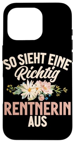 So Sieht Eine Richtig Rentnerin Aus Ruhestand Pension Hülle für iPhone 16 Pro So Sieht Eine Richtig Rentnerin Aus Ruhestand Pension Hülle für iPhone 16 Pro von Oma Ruhestand Großmutter Großeltern Rente Geschenk
