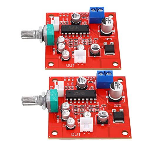 Mikrofon-Reverb-Modul, einfach zu installieren ohne Vorverstärker, Verstärkerfunktion, Mikrofon-Reverb-Board 6-15 V für Heimkino von Omabeta